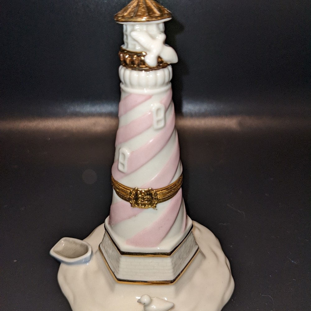 Lenox Lighthouse trinket box